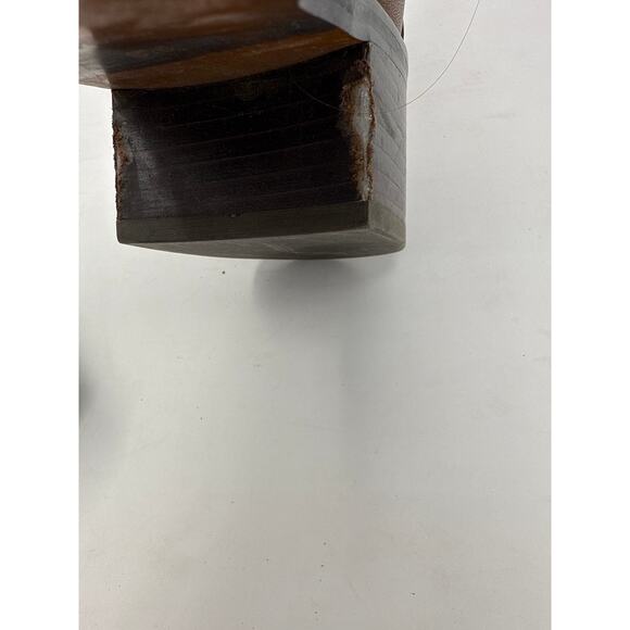 Coach Women's Buckle Chelsea Ankle Boots FG1002 Leather Dark Saddle Brown 8.5B - Picture 8 of 9